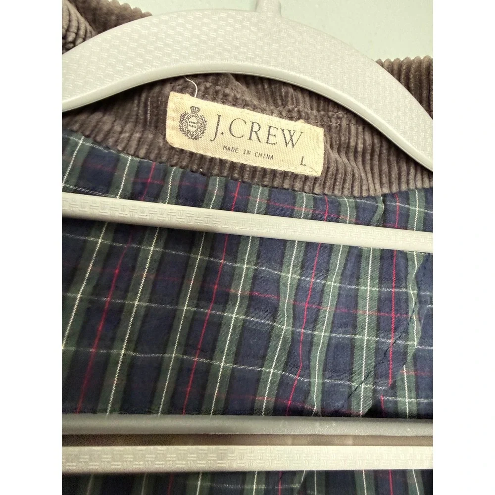 J.crew vintage brown corduroy elbow parches chore‎ coat blazer jacket
